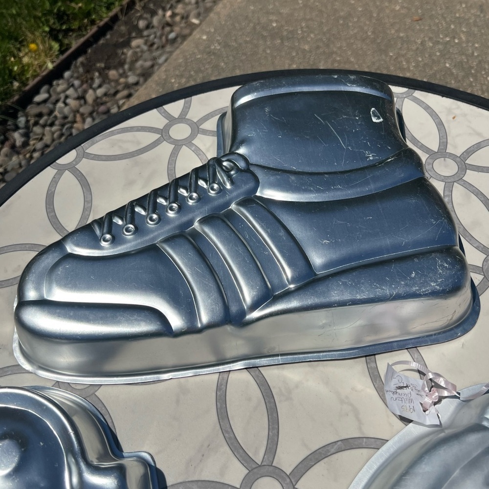 Vintage Wilton Cake Pan Lot! Doll, Shoe, Pumpkin - Picture 5 of 10